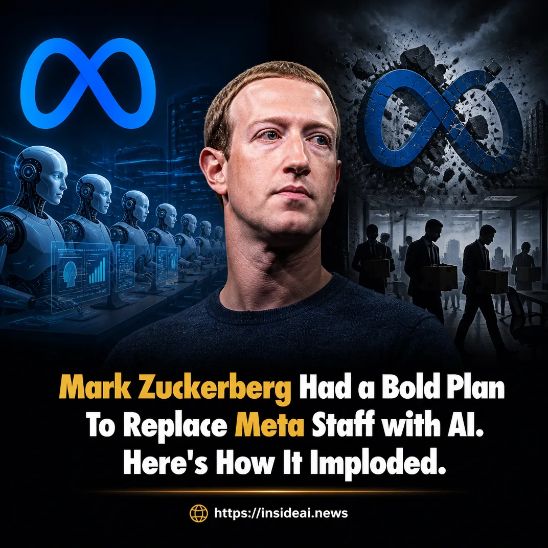 Mark Zuckerberg Had a Bold Plan to Replace Meta Staff with AI. Here’s How It Imploded.