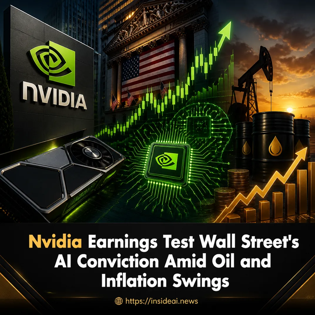Nvidia Earnings Test Wall Street’s AI Conviction Amid Oil and Inflation Swings