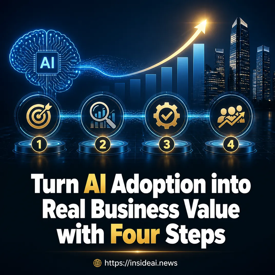 Turn AI Adoption into Real Business Value with Four Steps