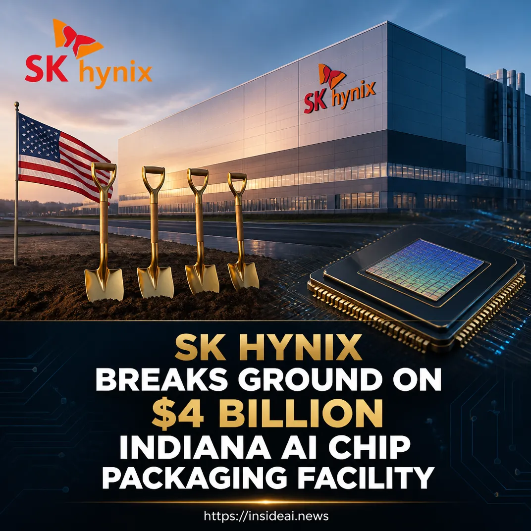 SK Hynix Breaks Ground on $4 Billion Indiana AI Chip Packaging Facility