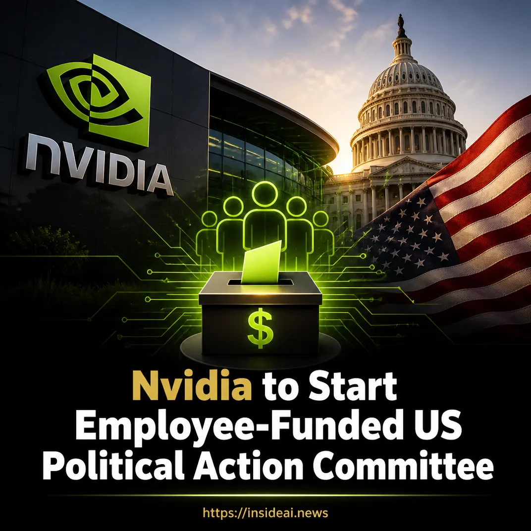 Nvidia to Start Employee-Funded US Political Action Committee