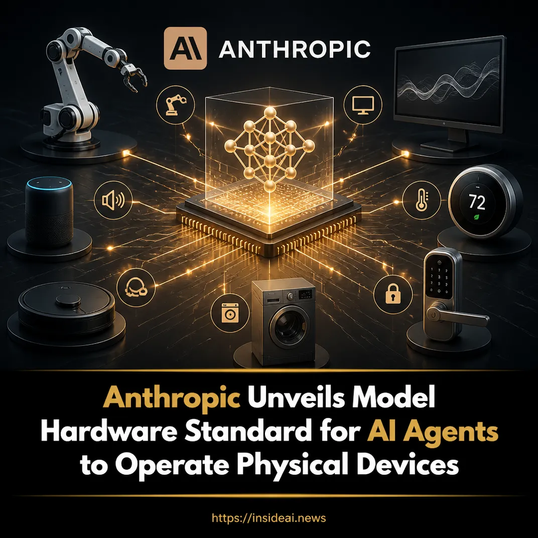 Anthropic Unveils Model Hardware Standard for AI Agents to Operate Physical Devices