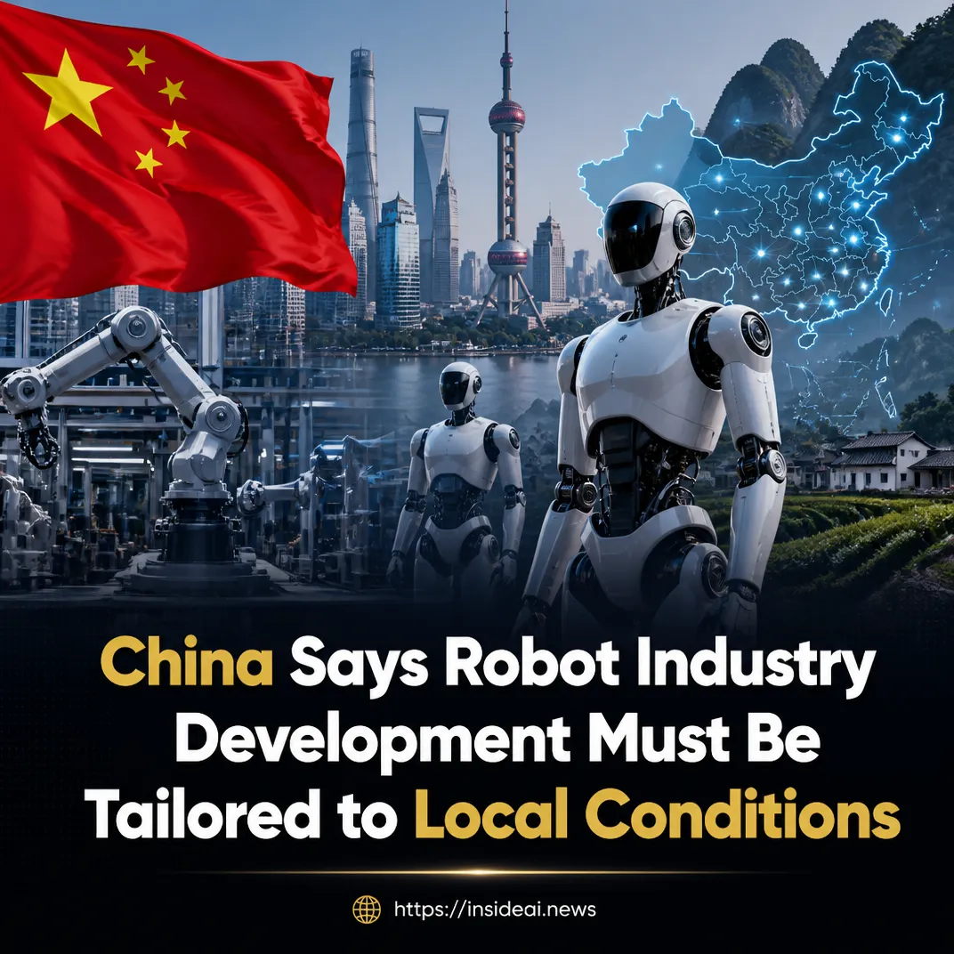 China Says Robot Industry Development Must Be Tailored to Local Conditions