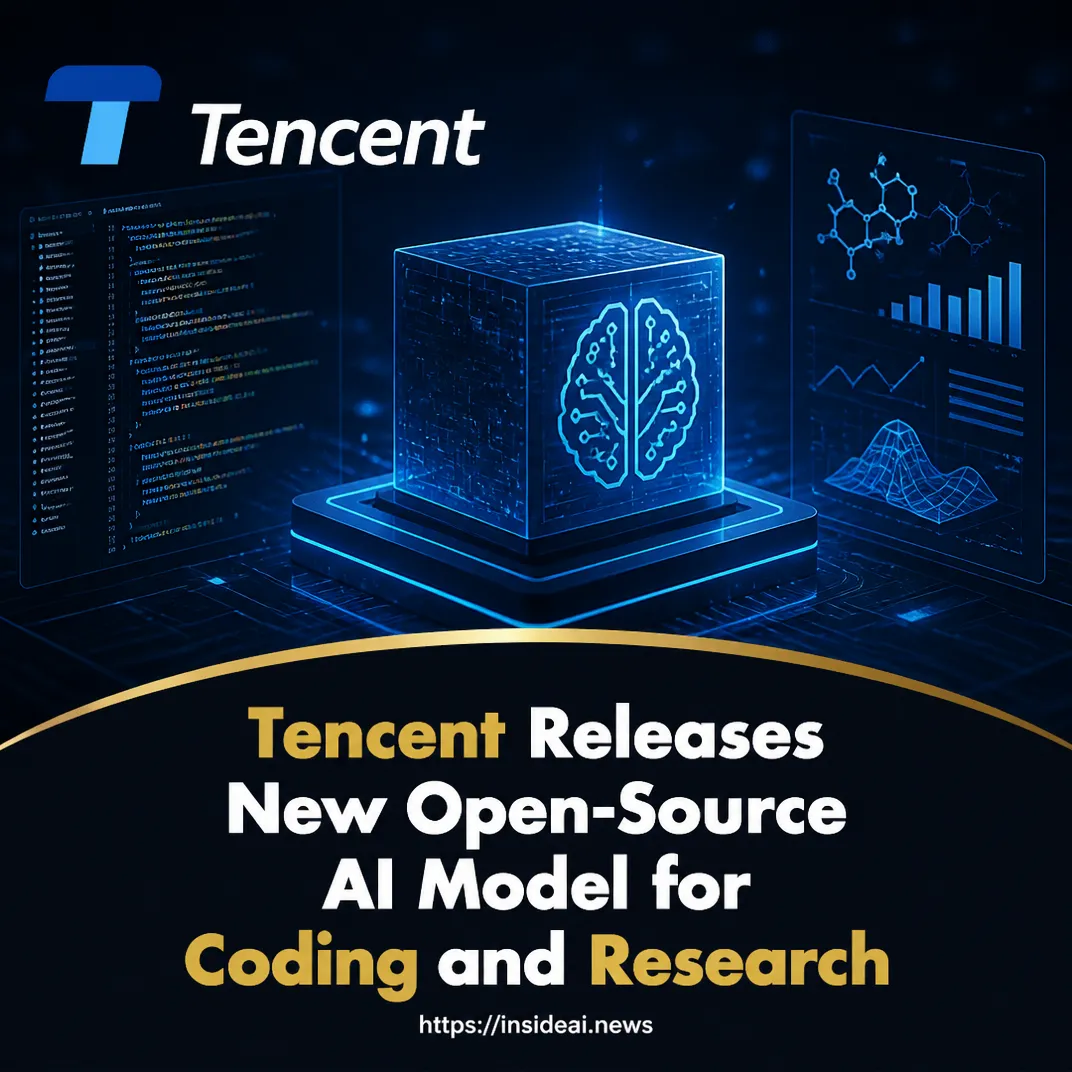Tencent Releases New Open-Source AI Model for Coding and Research