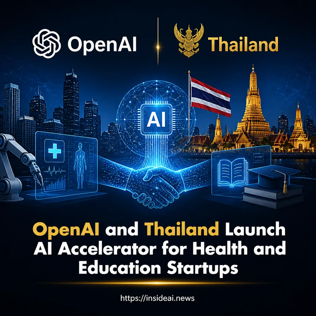 OpenAI and Thailand Launch AI Accelerator for Health and Education Startups