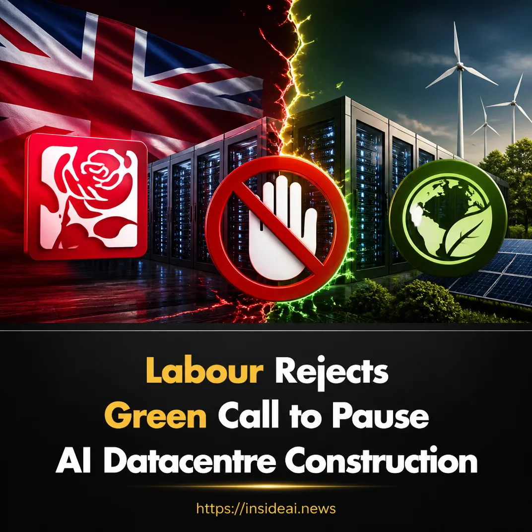 Labour Rejects Green Call to Pause AI Datacentre Construction
