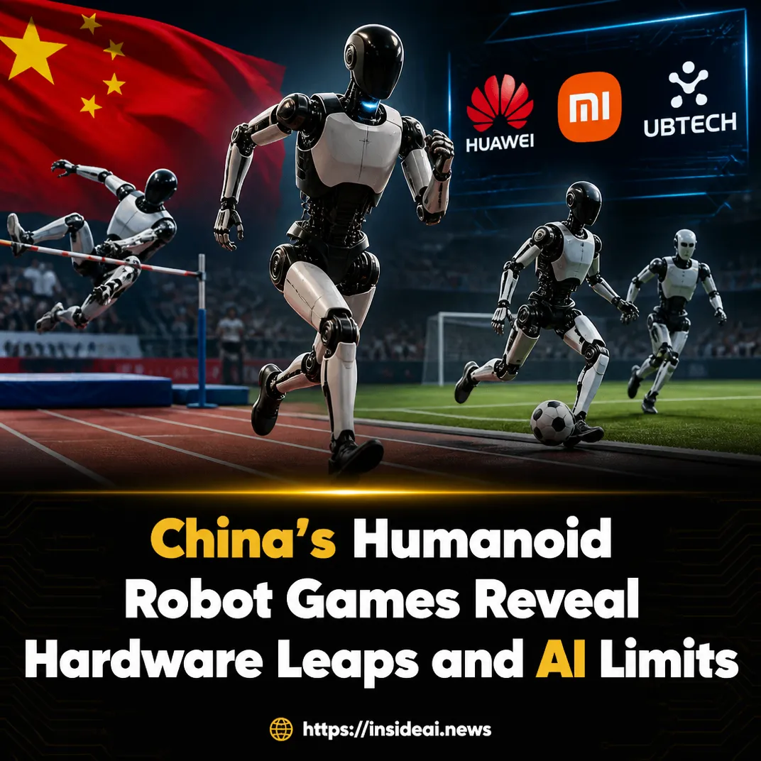 China’s Humanoid Robot Games Reveal Hardware Leaps and AI Limits