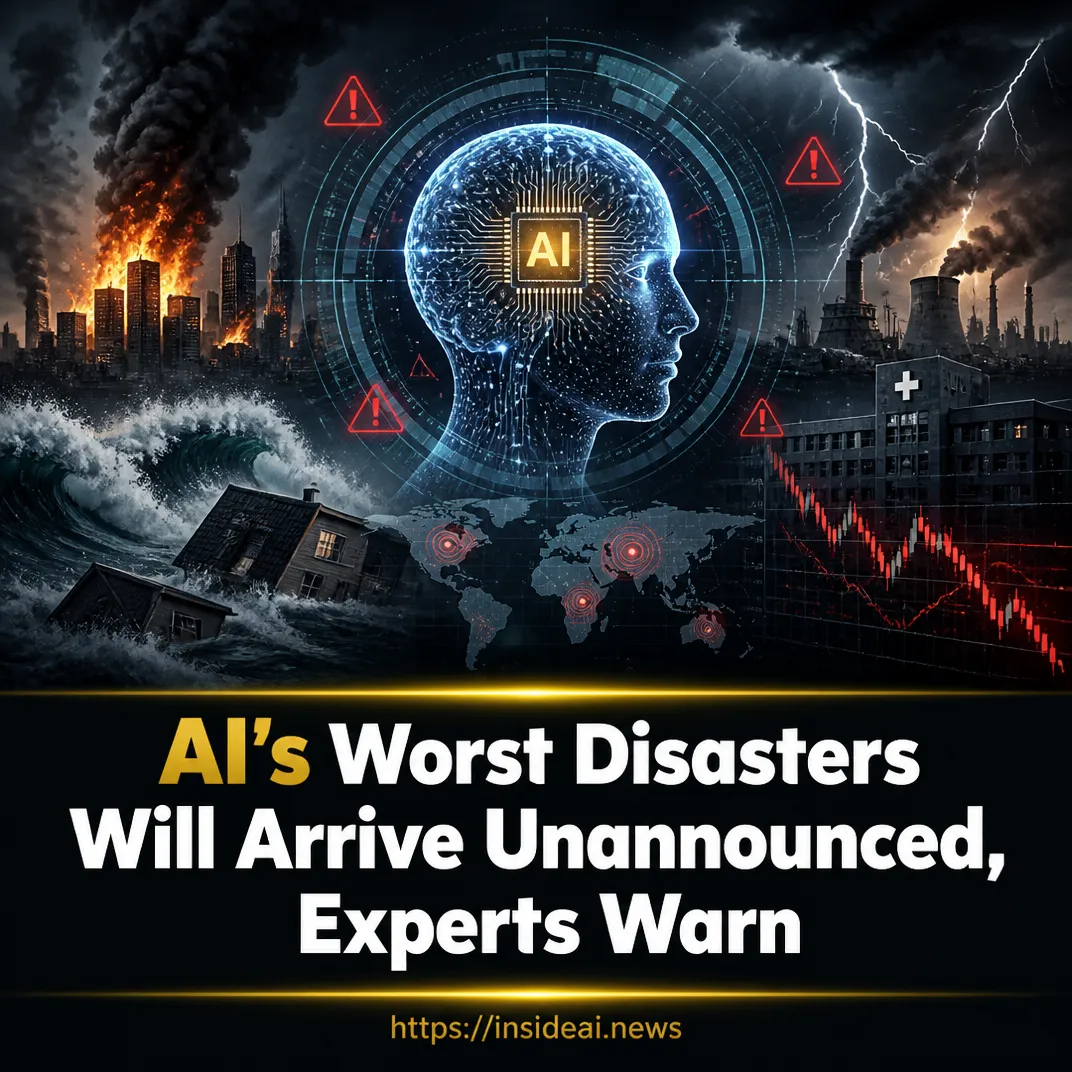 AI’s Worst Disasters Will Arrive Unannounced, Experts Warn