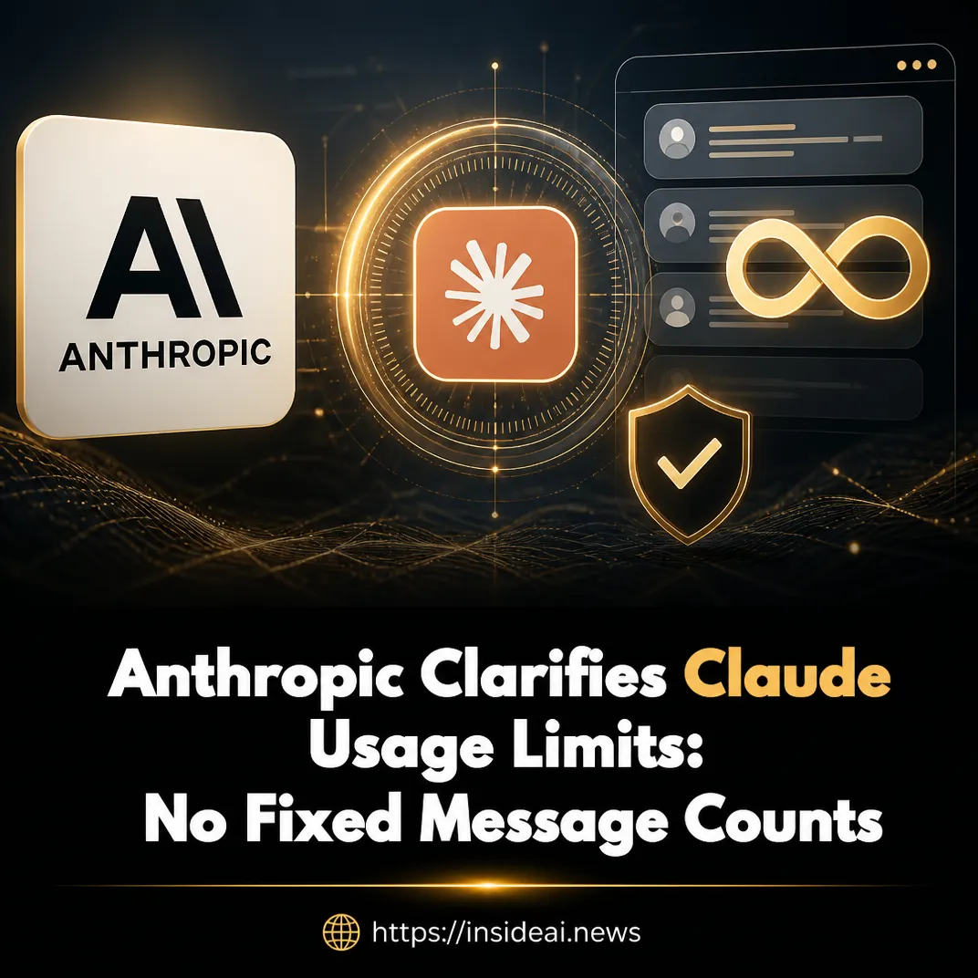 Anthropic Clarifies Claude Usage Limits: No Fixed Message Counts