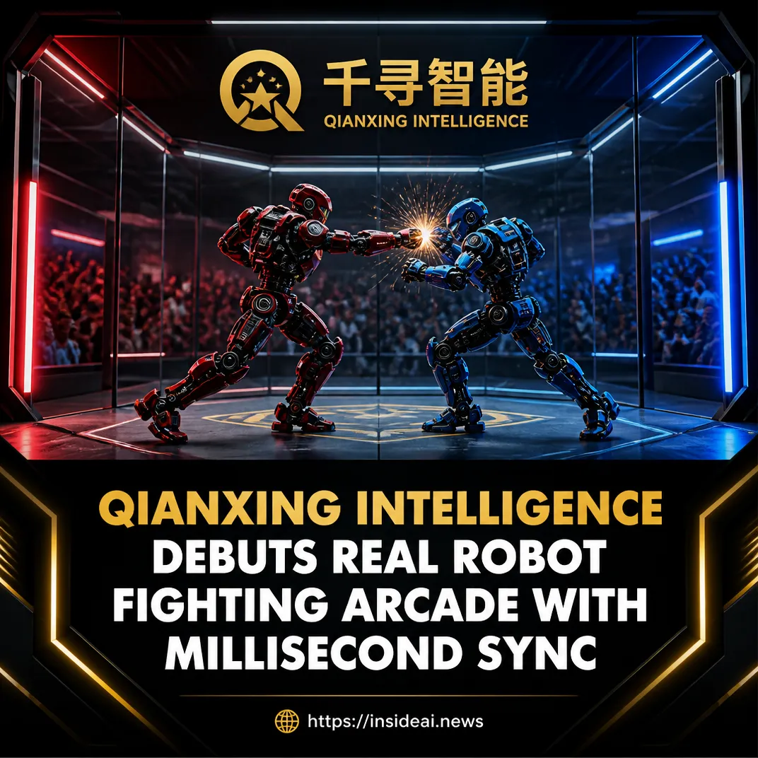 Qianxing Intelligence Debuts Real Robot Fighting Arcade With Millisecond Sync