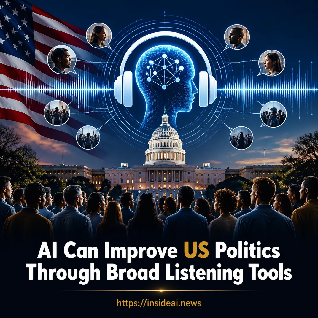 AI Can Improve US Politics Through Broad Listening Tools