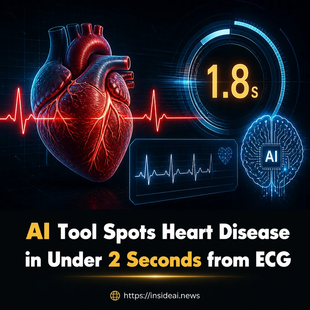 AI Tool Spots Heart Disease in Under 2 Seconds from ECG
