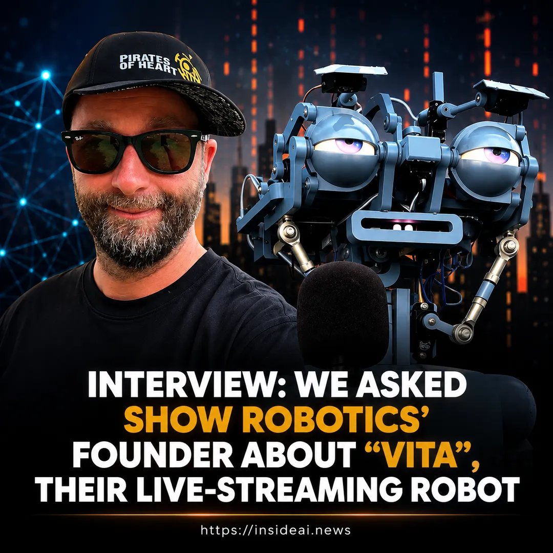 We Asked Show Robotics’ Founder About “Vita”, their Live-Streaming Robot