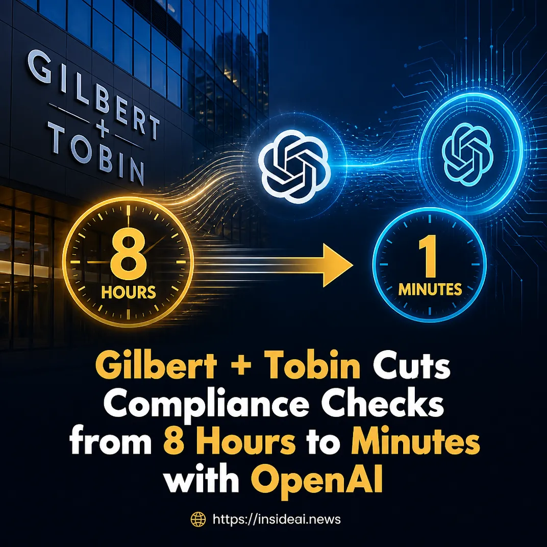 Gilbert + Tobin Cuts Compliance Checks from 8 Hours to Minutes with OpenAI