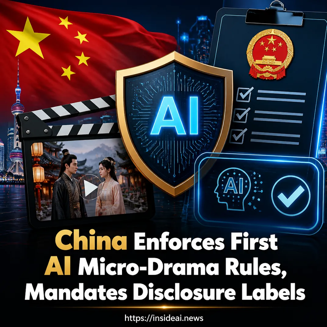 China Enforces First AI Micro-Drama Rules, Mandates Disclosure Labels