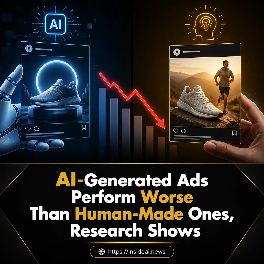 AI-Generated Ads Perform Worse Than Human-Made Ones, Research Shows