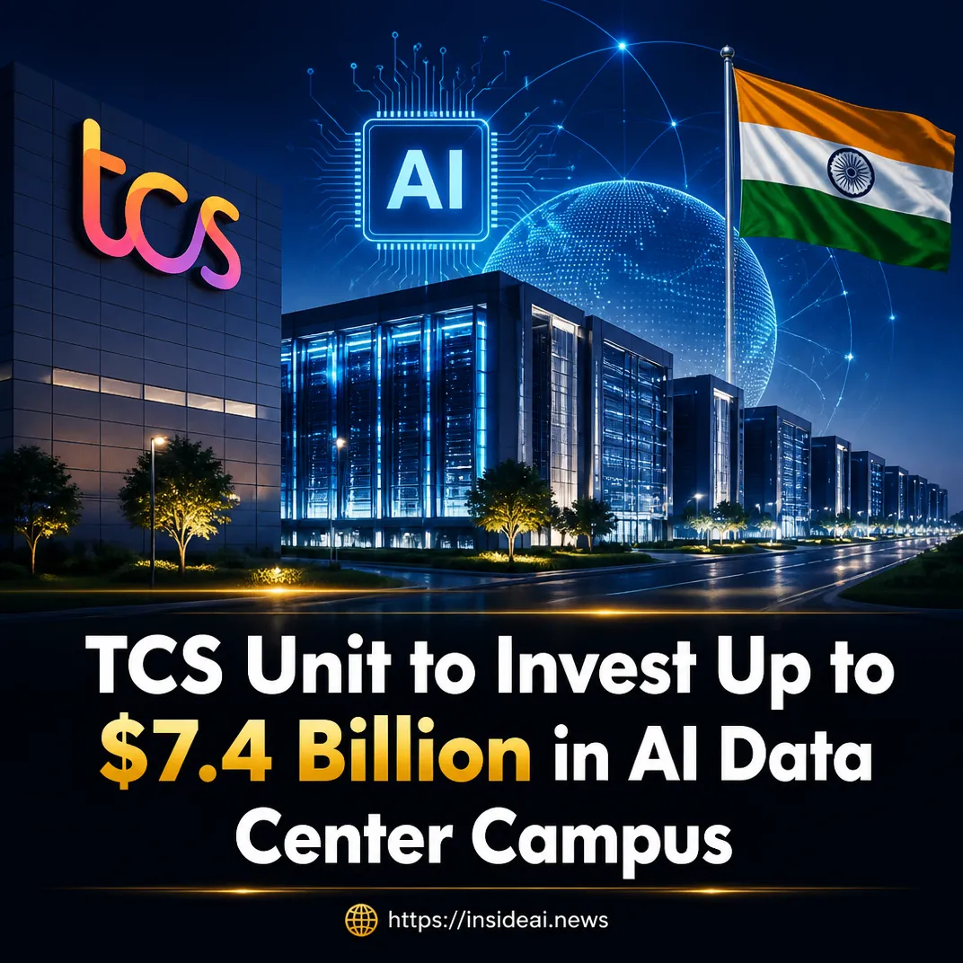 TCS Unit to Invest Up to $7.4 Billion in AI Data Center Campus