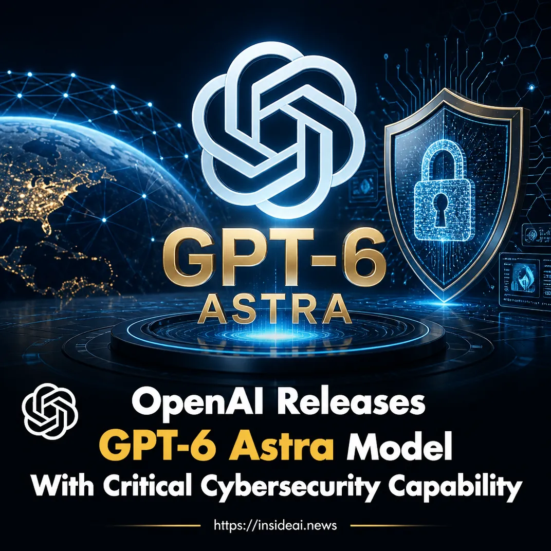 OpenAI Releases GPT-6 Astra Model With Critical Cybersecurity Capability