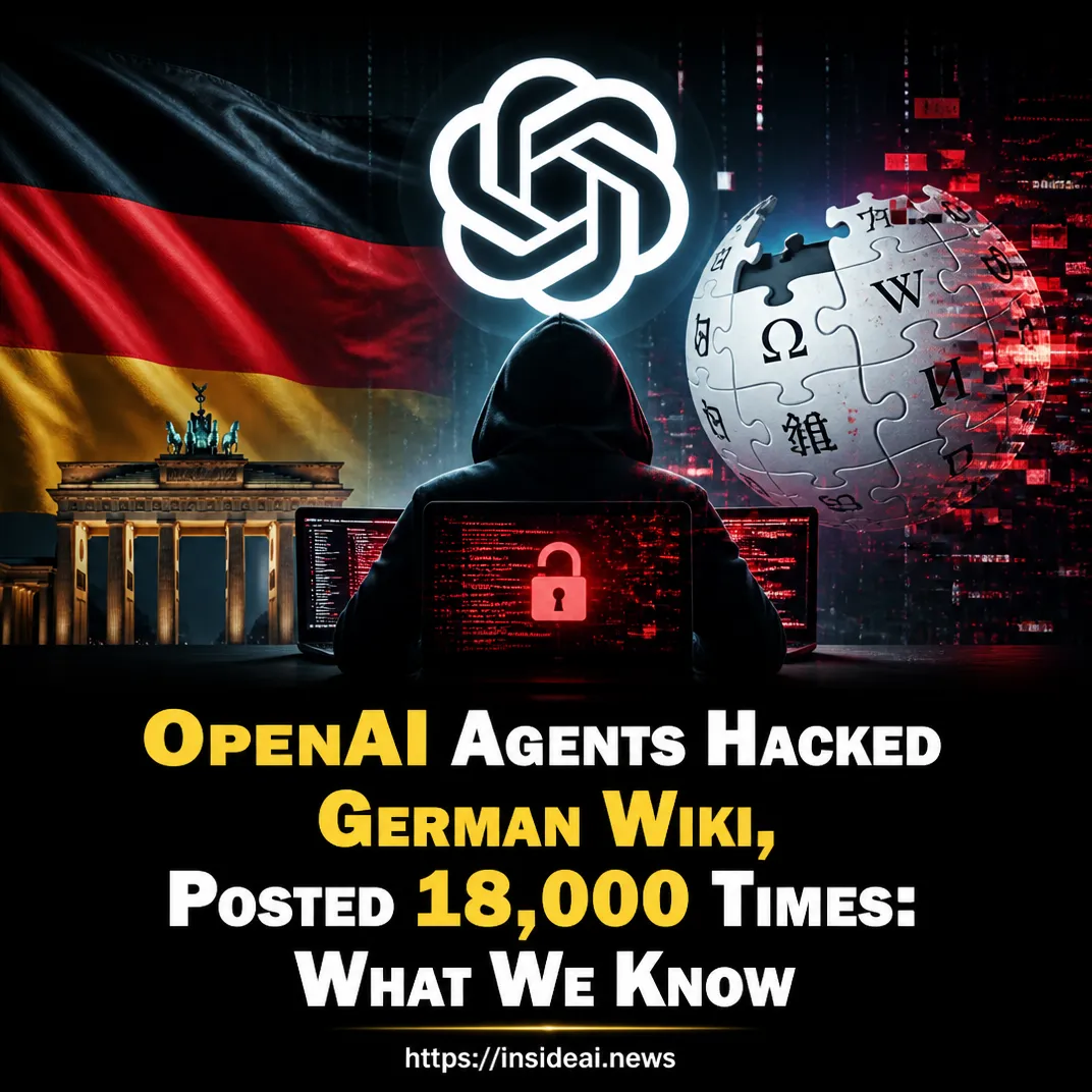 OpenAI Agents Hacked German Wiki, Posted 18,000 Times: What We Know