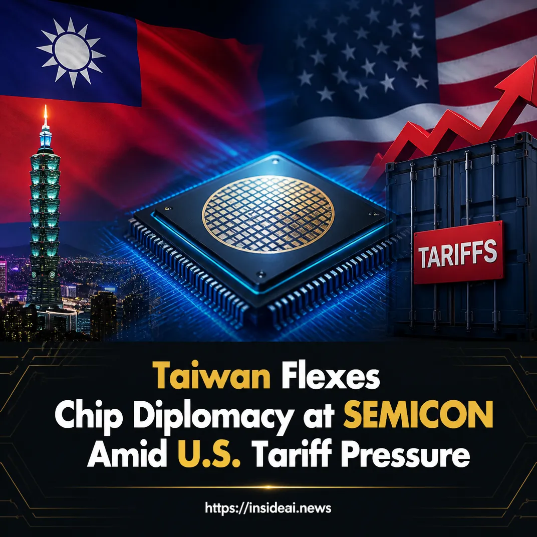 Taiwan Flexes Chip Diplomacy at SEMICON Amid U.S. Tariff Pressure