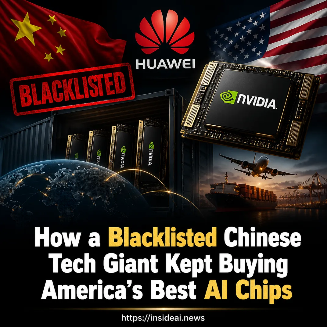 How a Blacklisted Chinese Tech Giant Kept Buying America’s Best AI Chips