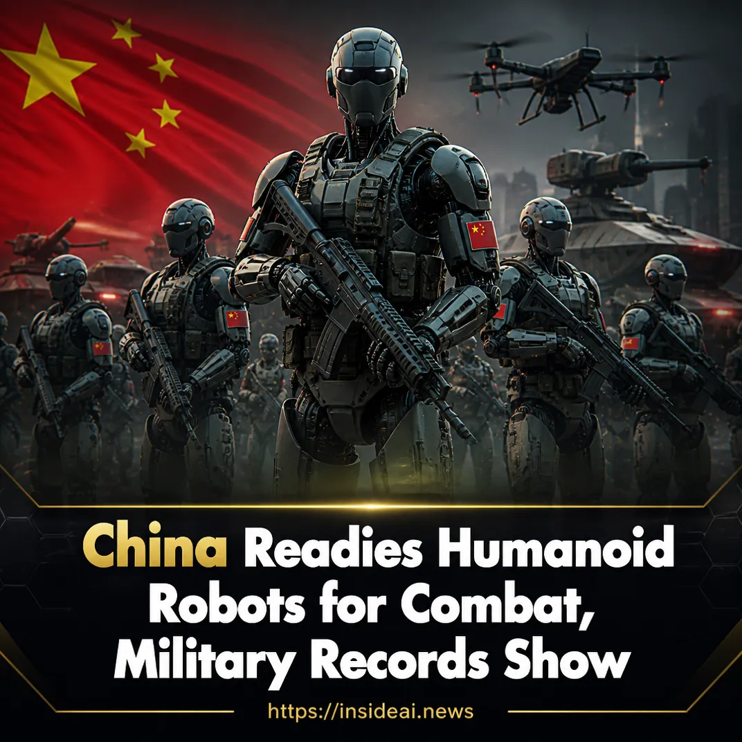 China Readies Humanoid Robots for Combat, Military Records Show