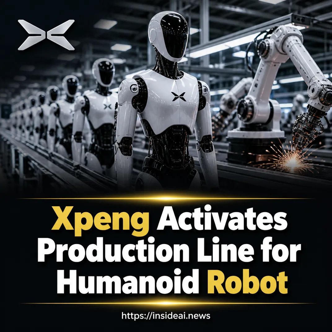 Xpeng Activates Production Line for Humanoid Robot