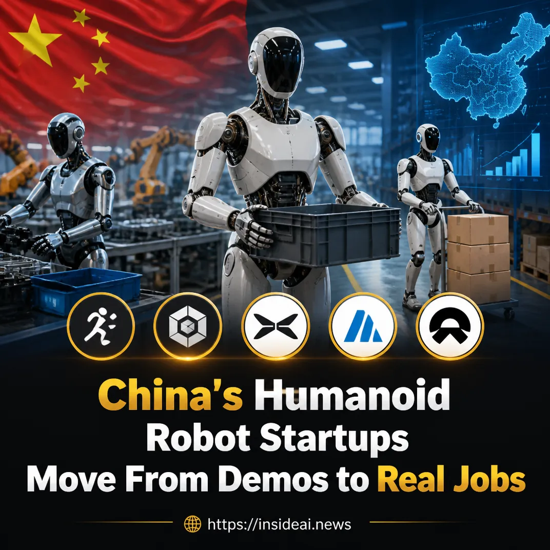 China’s Humanoid Robot Startups Move From Demos to Real Jobs