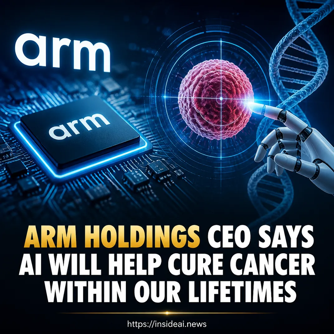 Arm Holdings CEO Says AI Will Help Cure Cancer Within Our Lifetimes