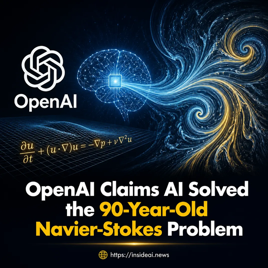 OpenAI Claims AI Solved the 90-Year-Old Navier-Stokes Problem