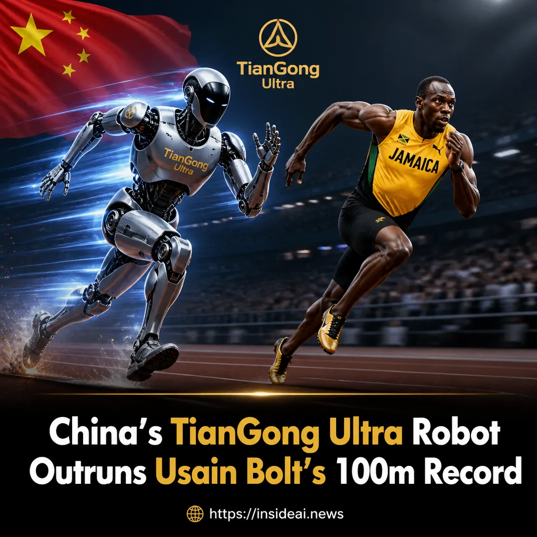 China’s TianGong Ultra Robot Outruns Usain Bolt’s 100m Record