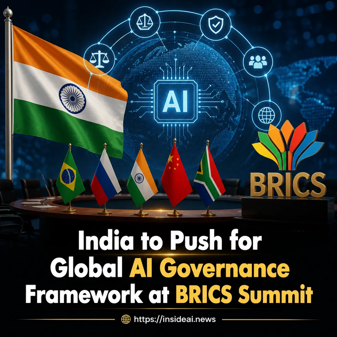 India to Push for Global AI Governance Framework at BRICS Summit