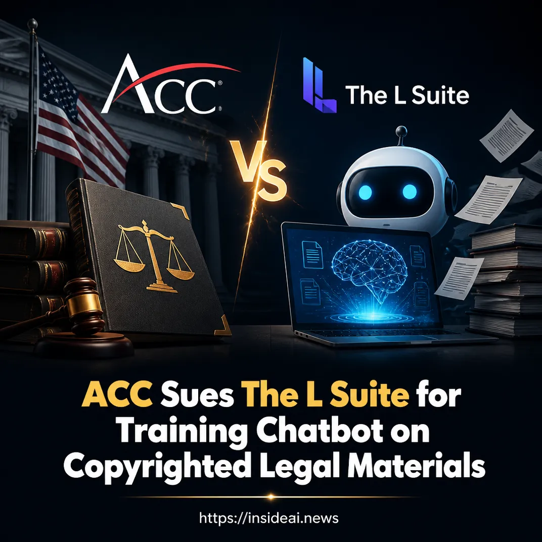 ACC Sues The L Suite for Training Chatbot on Copyrighted Legal Materials