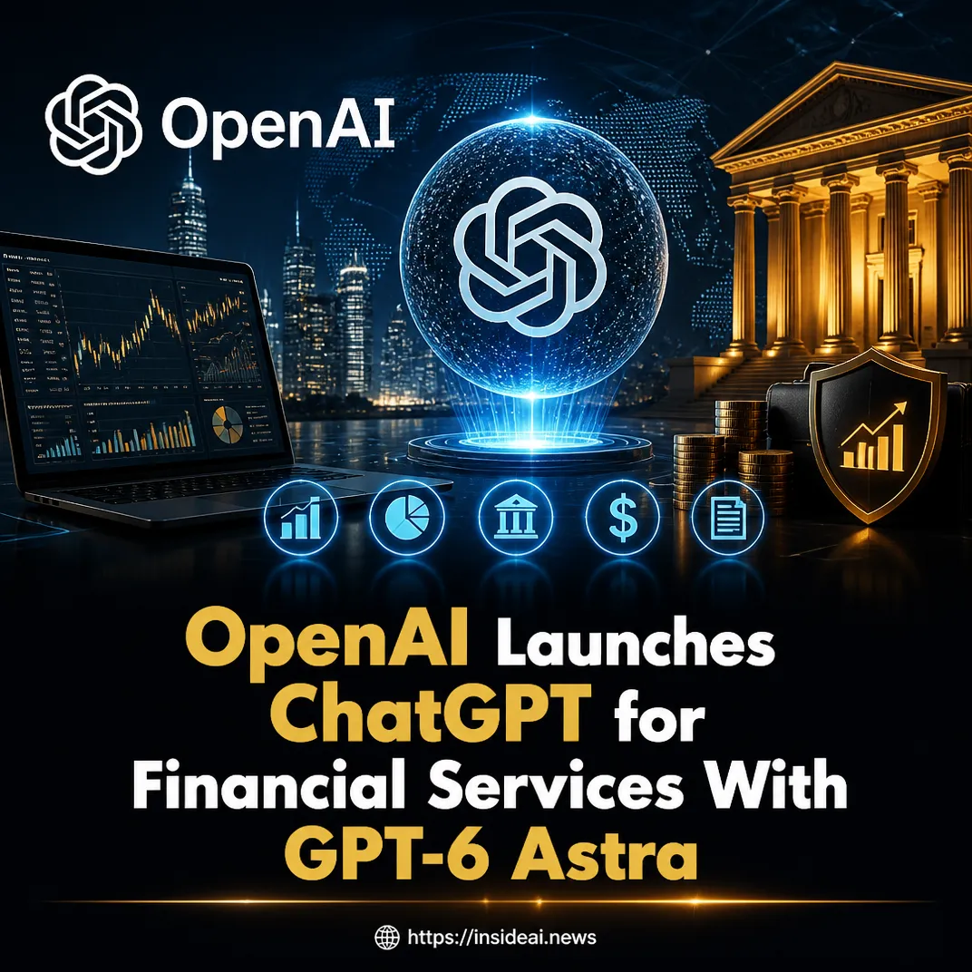 OpenAI Launches ChatGPT for Financial Services With GPT-6 Astra