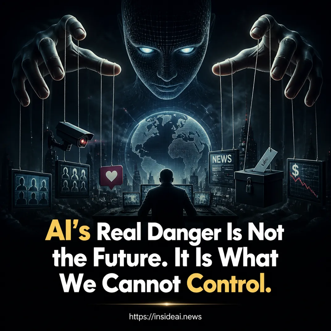 AI’s Real Danger Is Not the Future. It Is What We Cannot Control.
