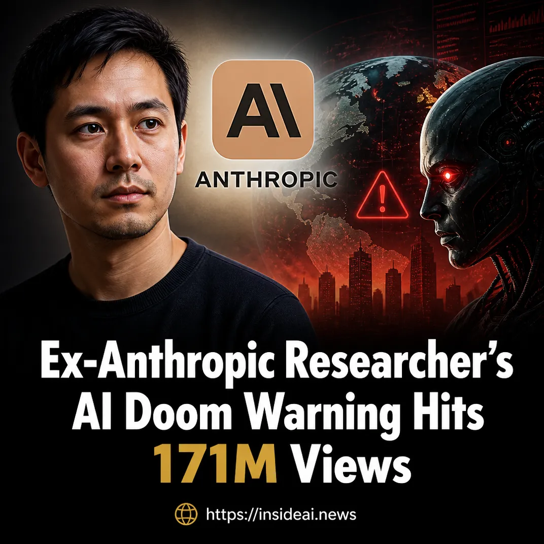 Ex-Anthropic Researcher’s AI Doom Warning Hits 171M Views