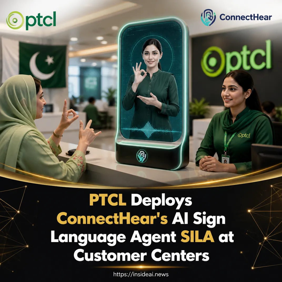 PTCL Deploys ConnectHear’s AI Sign Language Agent SILA at Customer Centers