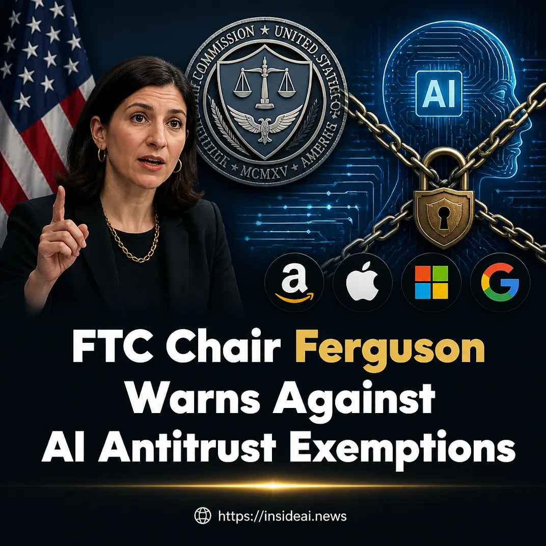 FTC Chair Ferguson Warns Against AI Antitrust Exemptions