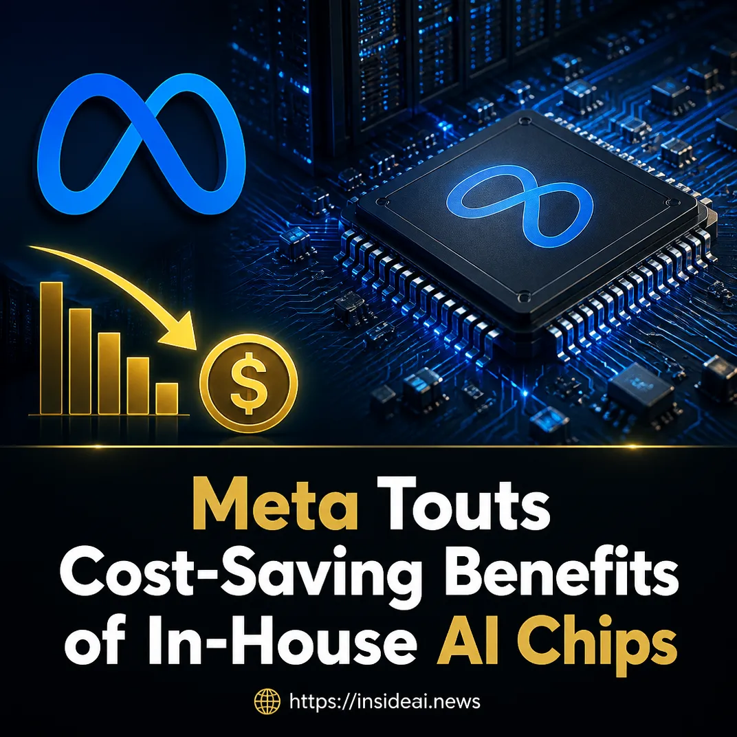 Meta Touts Cost-Saving Benefits of In-House AI Chips