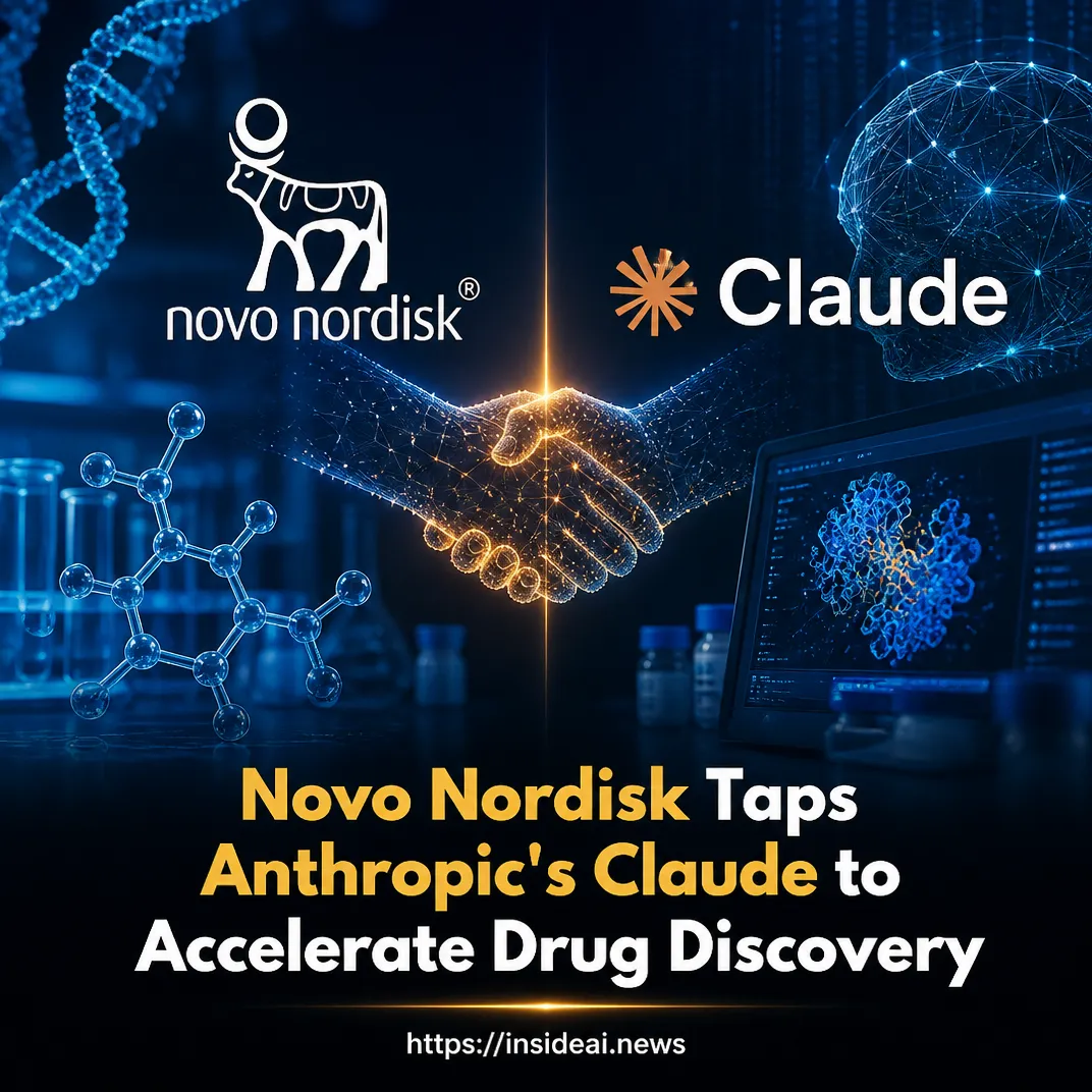 Novo Nordisk Taps Anthropic’s Claude to Accelerate Drug Discovery