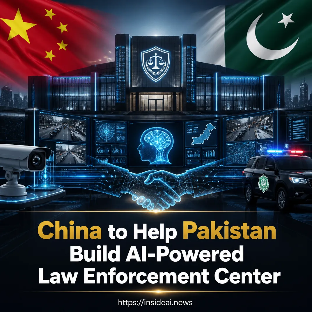 China to Help Pakistan Build AI-Powered Law Enforcement Center