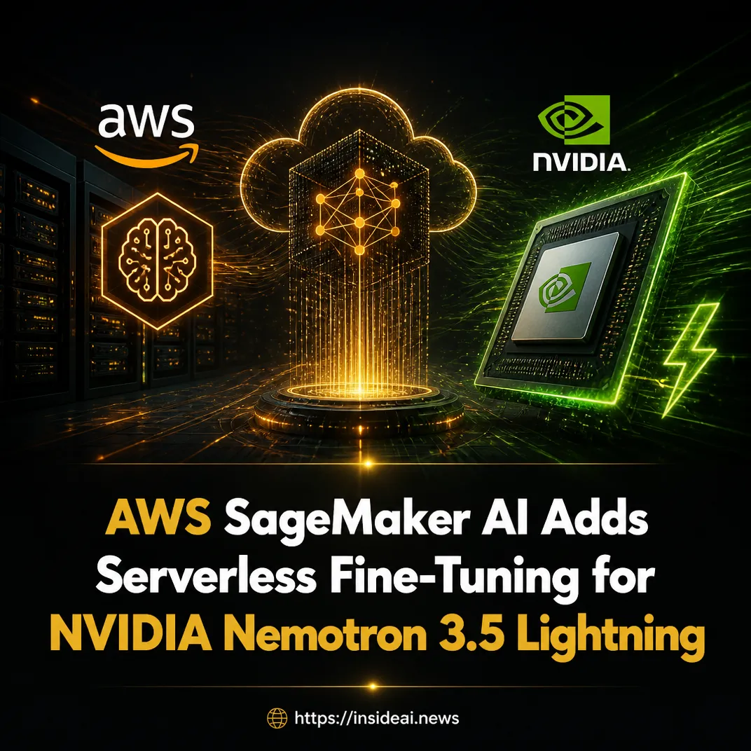 AWS SageMaker AI Adds Serverless Fine-Tuning for NVIDIA Nemotron 3.5 Lightning