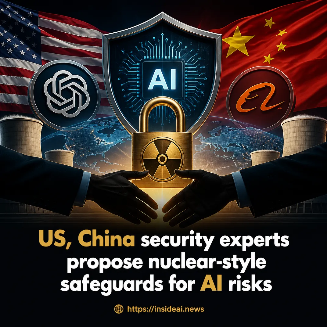 US, China security experts propose nuclear-style safeguards for AI risks