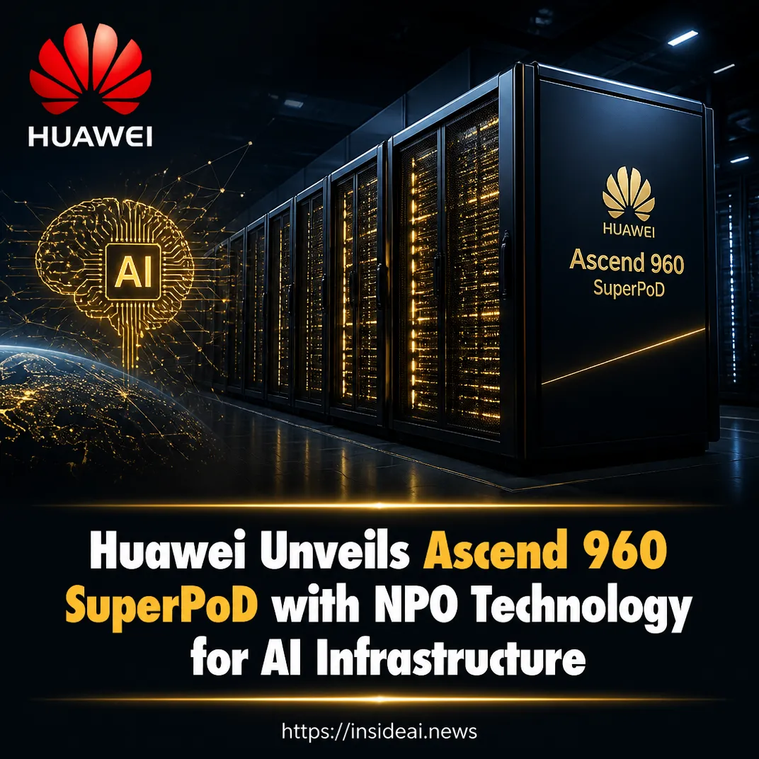 Huawei Unveils Ascend 960 SuperPoD with NPO Technology for AI Infrastructure