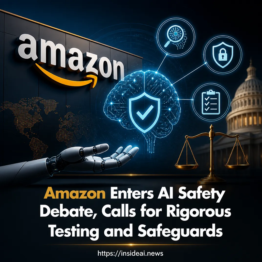 Amazon Enters AI Safety Debate, Calls for Rigorous Testing and Safeguards