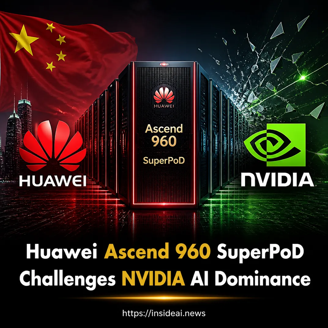 Huawei Ascend 960 SuperPoD Challenges NVIDIA AI Dominance