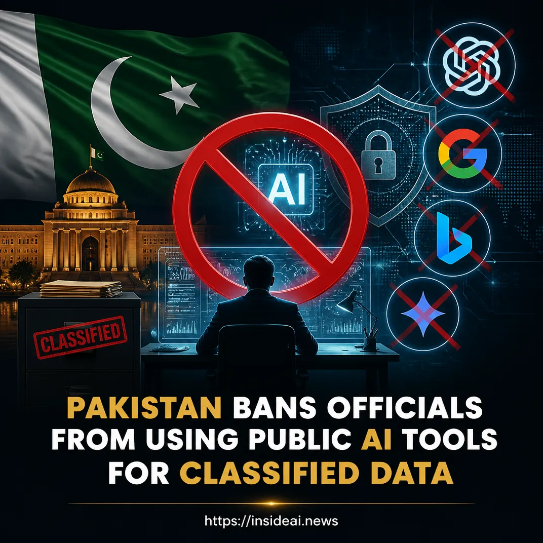 Pakistan Bans Officials From Using Public AI Tools for Classified Data