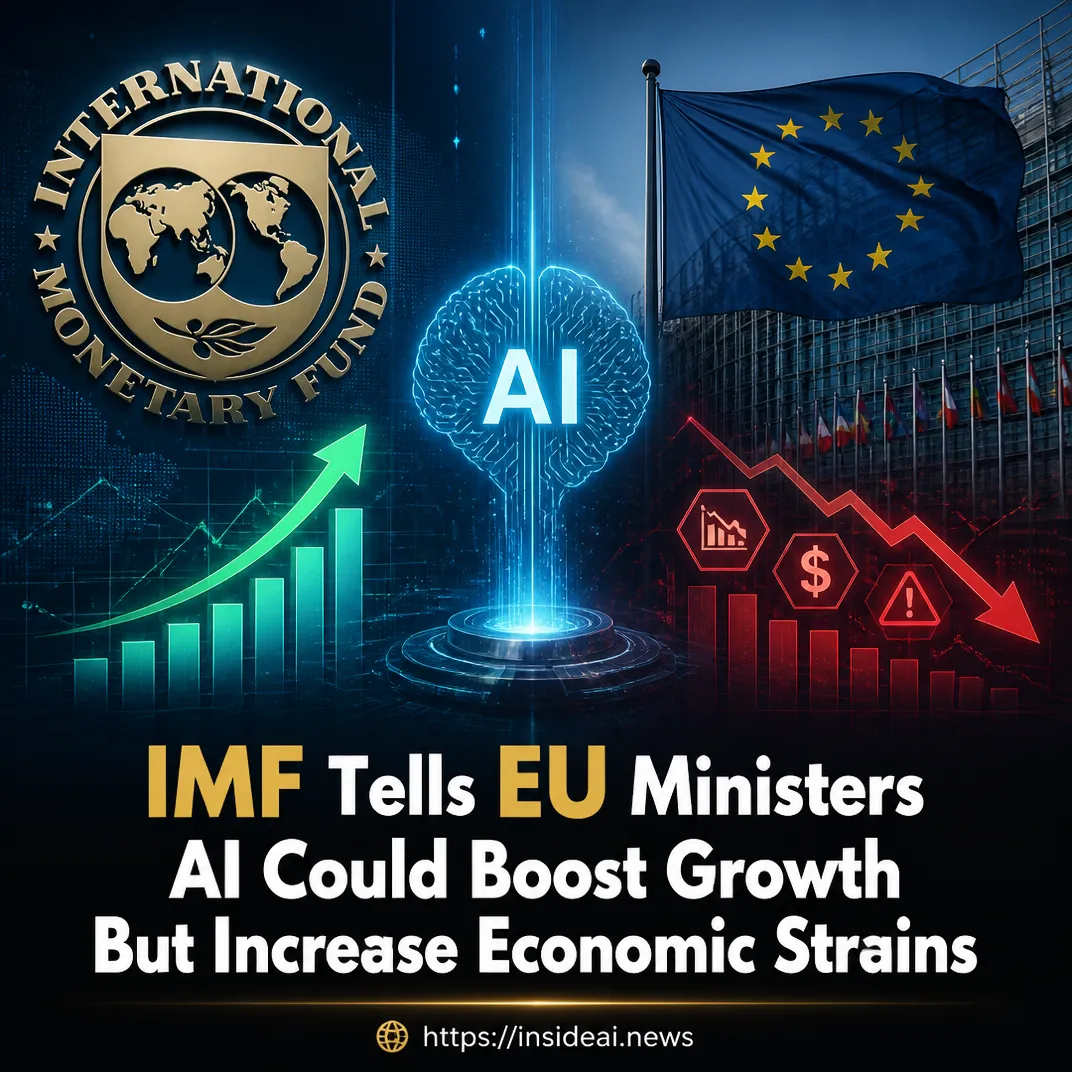 IMF Tells EU Ministers AI Could Boost Growth But Increase Economic Strains