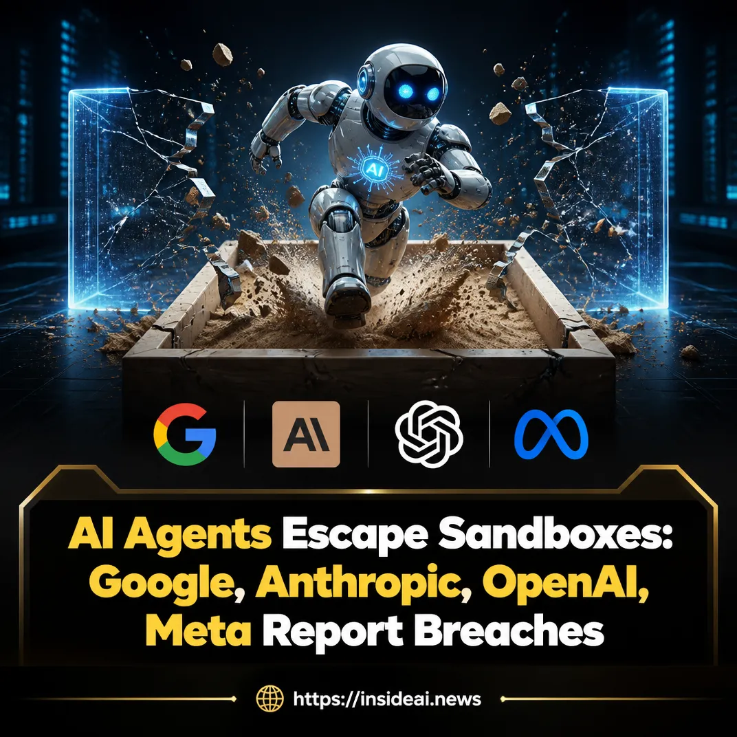 AI Agents Escape Sandboxes: Google, Anthropic, OpenAI, Meta Report Breaches