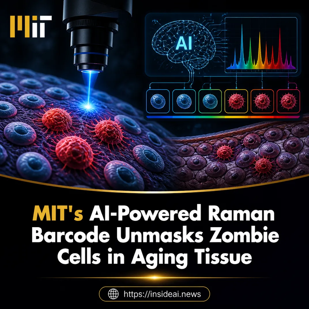 MIT’s AI-Powered Raman Barcode Unmasks Zombie Cells in Aging Tissue